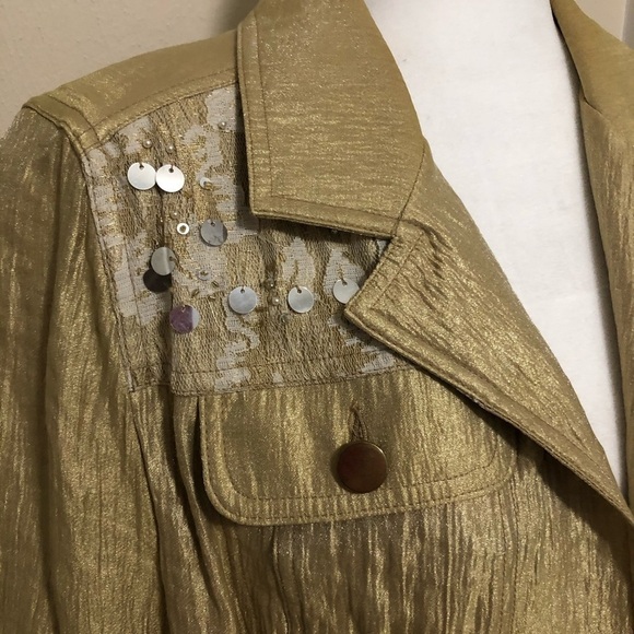 TanJay Good Embellished Jacket with Pockets - Picture 2 of 7